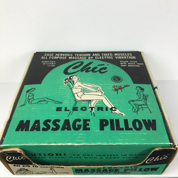 chic Other - Vintage 1950's Electric Massage Pillow WORKS!